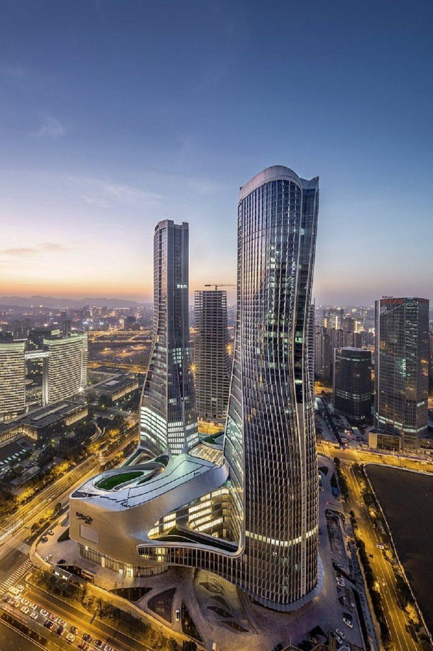 Ascott Raffles City Hangzhou Apartman Kültér fotó