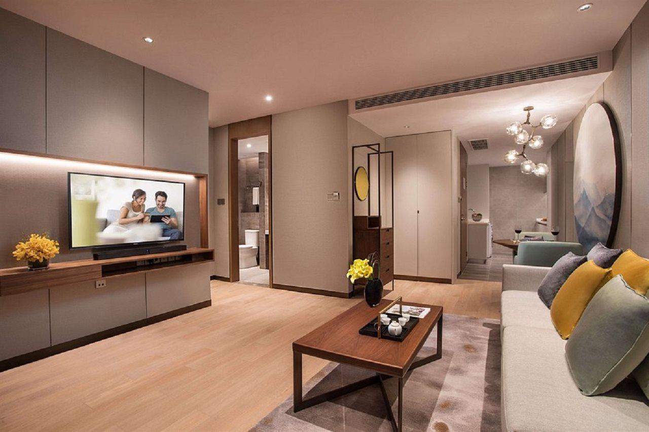 Ascott Raffles City Hangzhou Apartman Kültér fotó