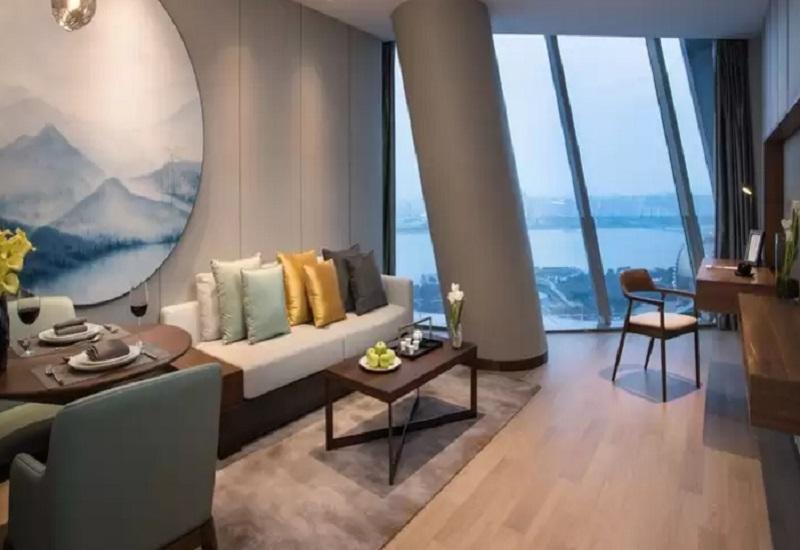 Ascott Raffles City Hangzhou Apartman Kültér fotó