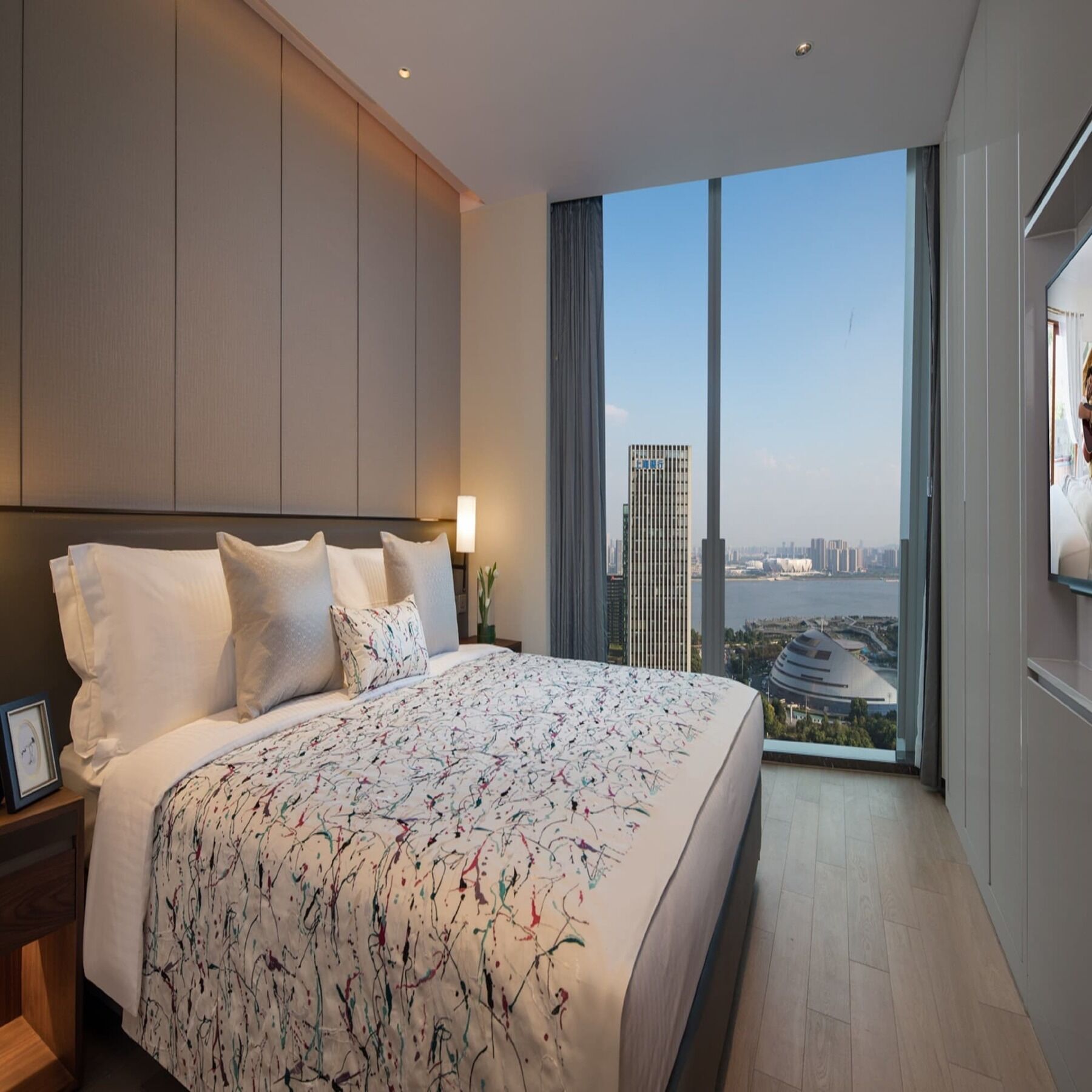 Ascott Raffles City Hangzhou Apartman Kültér fotó